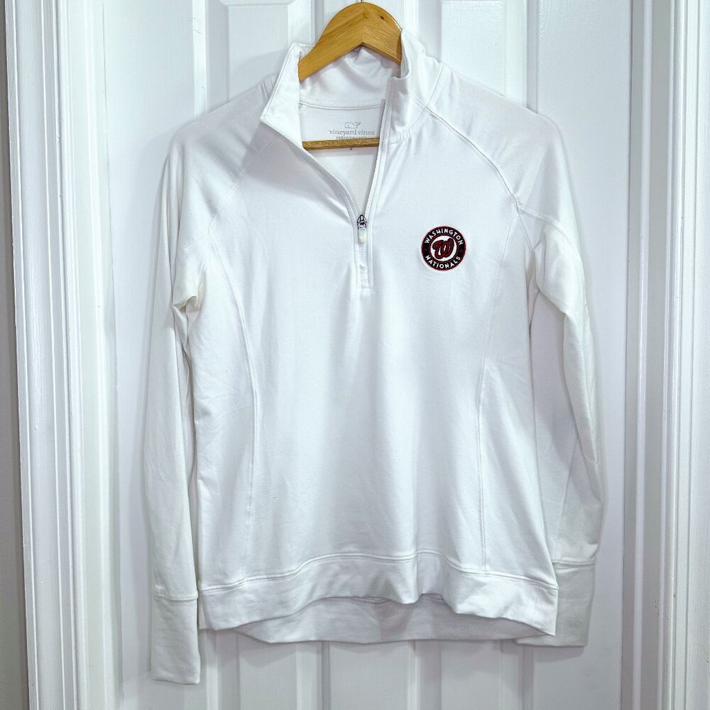 Vineyard Vines Washington Nationals Zip Up